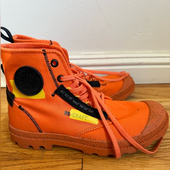 Palladium Pampa Hi Recraft Firecracker men’s 6.5/women’s 8/eu 39.5 - Picture 1 of 5